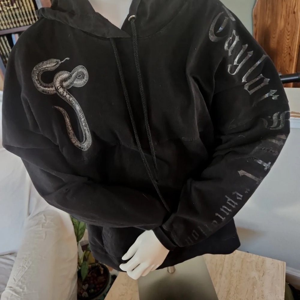 Taylor Swift Reputation Hoodie Sweatshirt Long Sleeve Shirt Snake - Picture 3 of 7